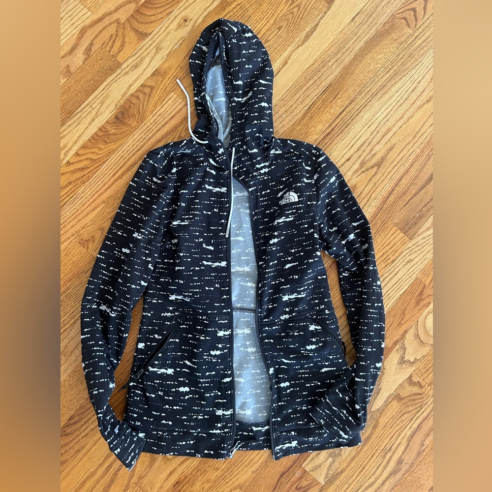The North Face Black and White Hoodie